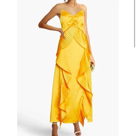 chinese dress ladies Amazon.com: AMUR Stef Pleated Gown, Adonis Blue, 6 : Clothing, Shoes &  Jewelry